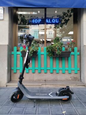 alquiler de bicicletas en valencia - scooter electrica