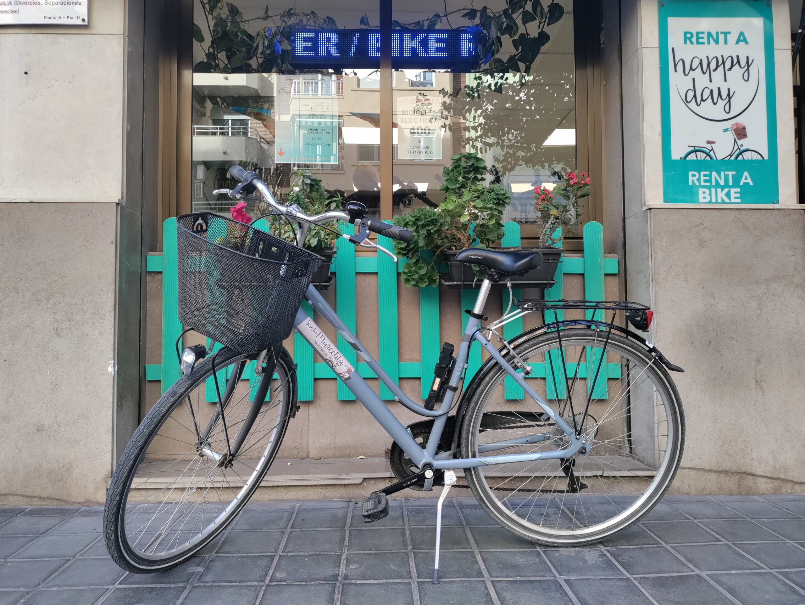 alquiler de bicicletas en valencia - bici ciudad mujer