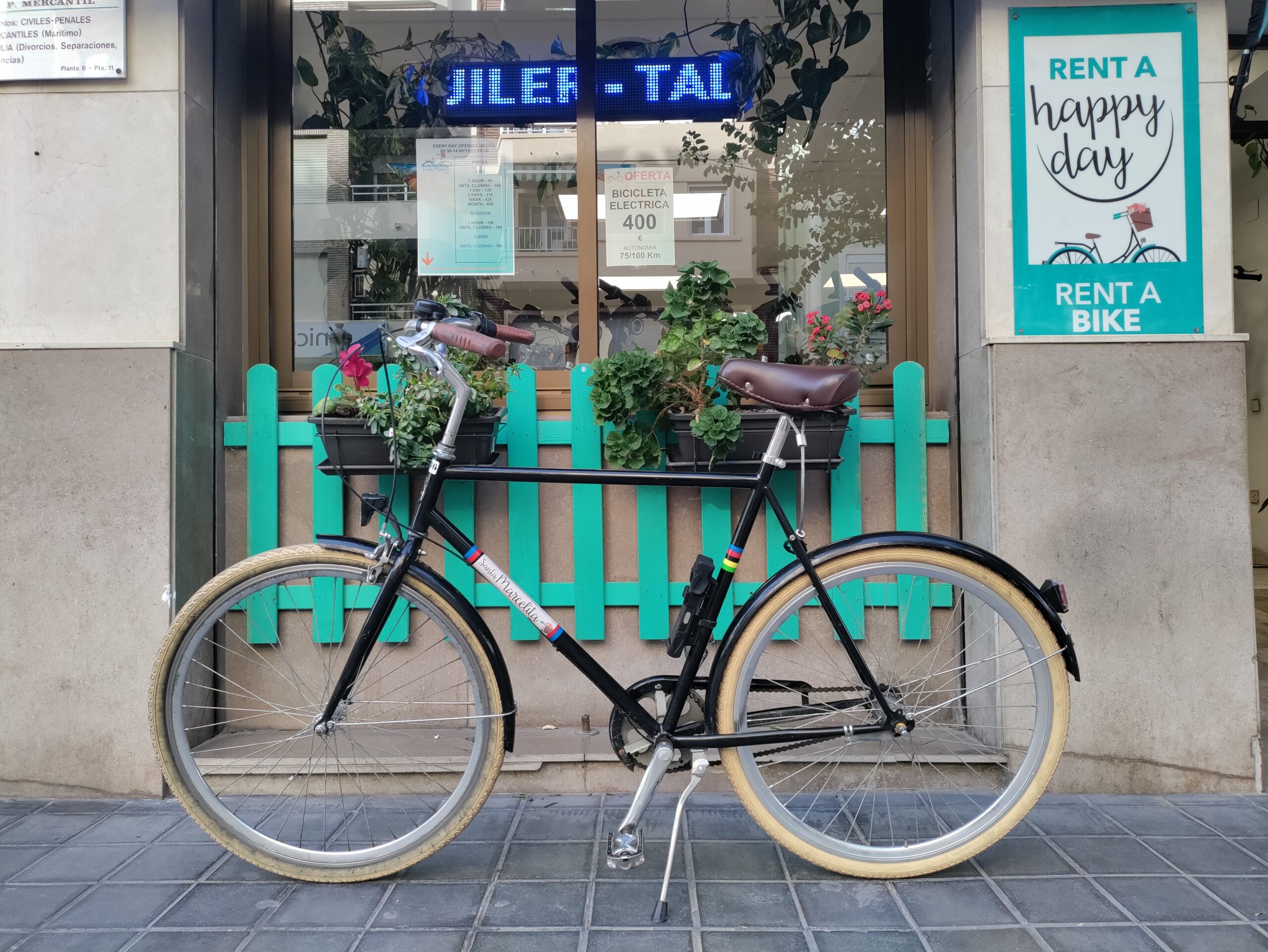 alquiler de bicicletas en valencia - bici ciudad hombre