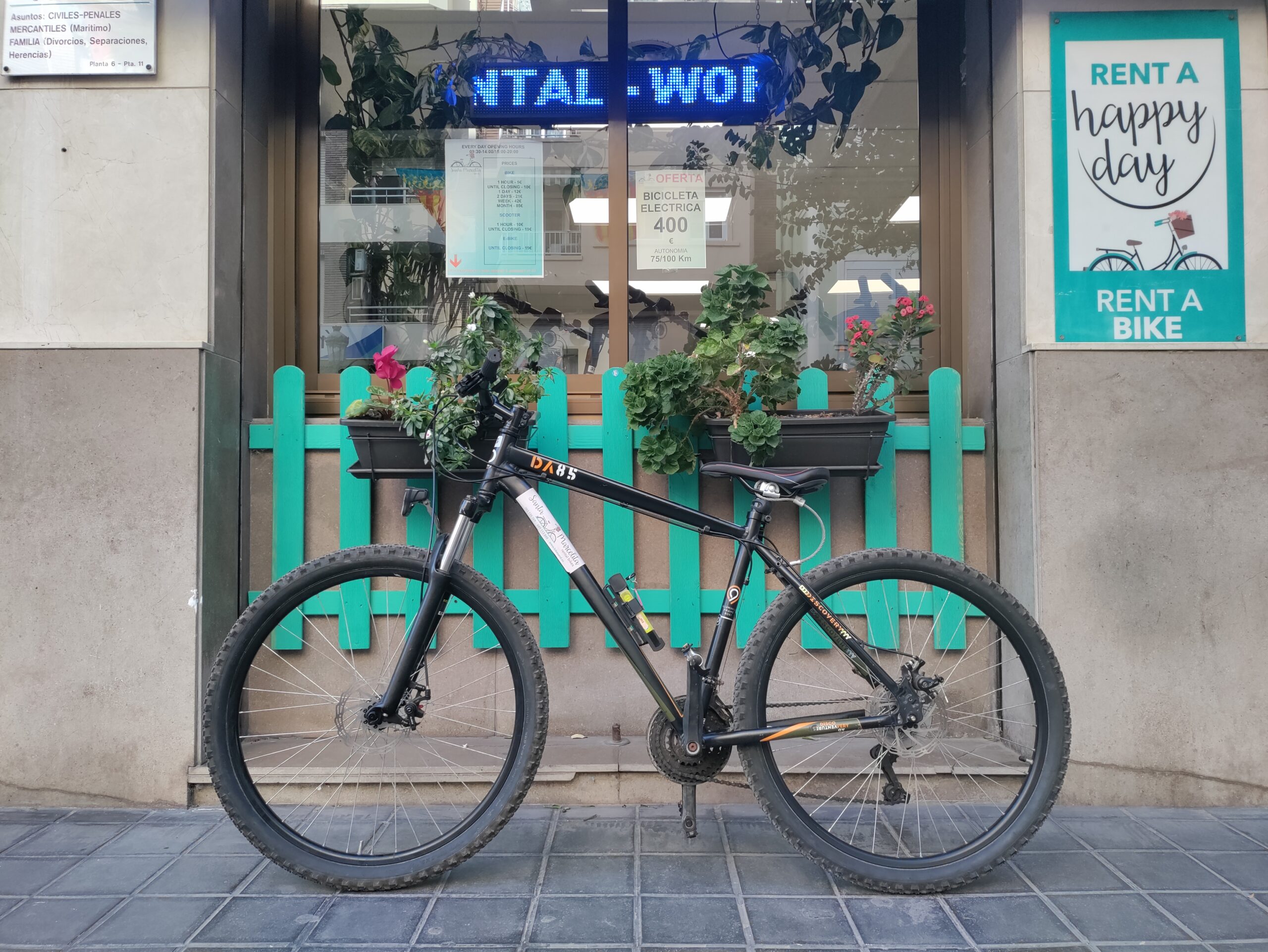 alquiler de bicicletas en valencia - unisex mtb