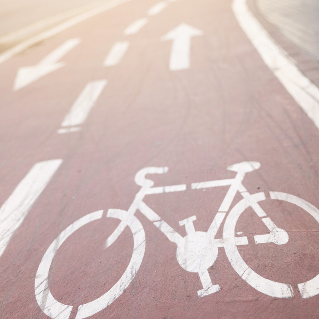 alquiler de bicicletas Valencia-carril bici