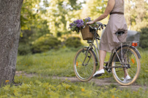 Bicis de alquiler en Valencia-flores