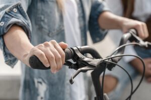 alquiler de bicis Valencia-manillar