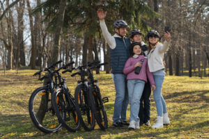 bicis de alquiler valencia - familia