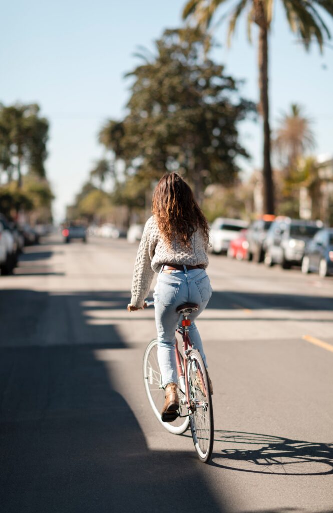 Alquiler bicicletas en Valencia - mujer