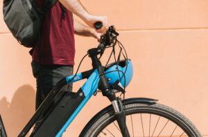 ebike rental en Valencia - detalle bicicleta electrica